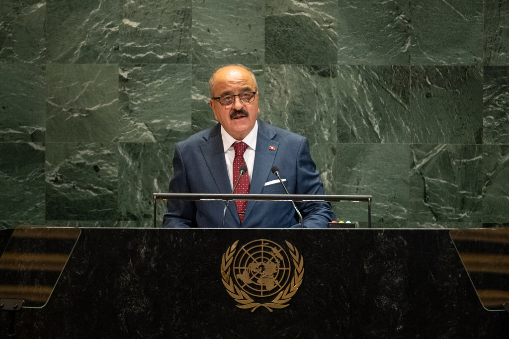 وزير الخارجية التونسي يلقي كلمة في الدورة الثمانين للجمعية العامة